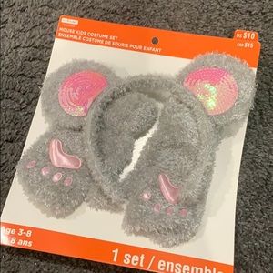 Mouse headband + gloves set 🐭